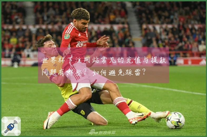 世界杯下注网站常见的充值与提款问题有哪些？如何避免踩雷？